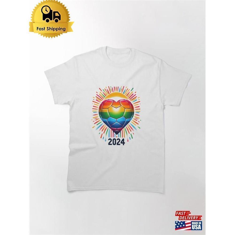 A Heart For All Inclusive Love Kindness Message Unisex Classic T-Shirt